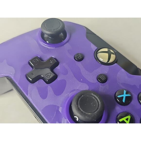 PDP Wired Controller for Xbox One 048-082 NO CORD Purple Camo - Picture 6 of 15
